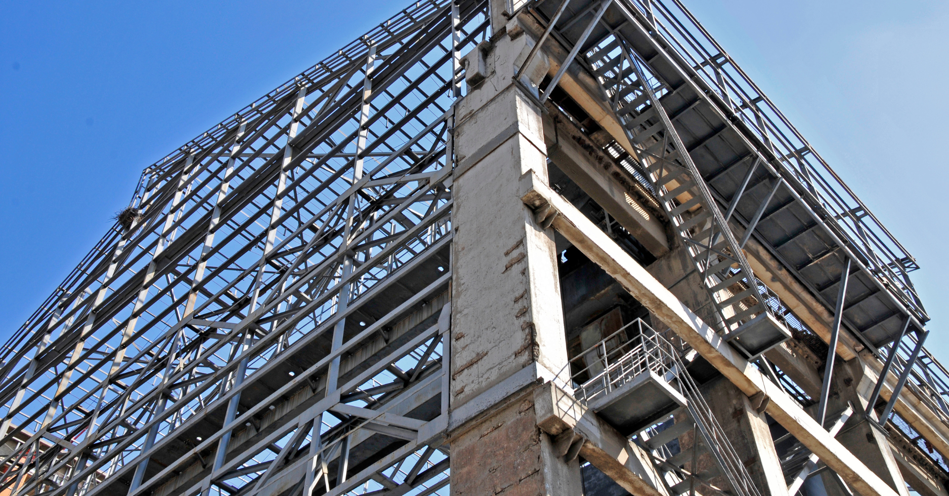 armatură fundație șantier